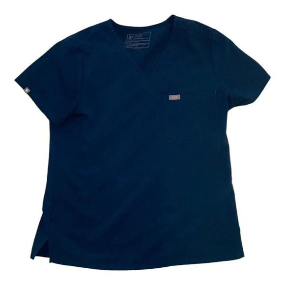 FIGS Catarina One-Pocket Scrub Top - DEEP REEF - LIMITED EDITION COLOR - MEDIUM - Picture 1 of 4